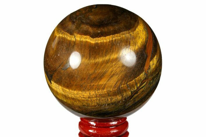 Polished Tiger's Eye Sphere #124649